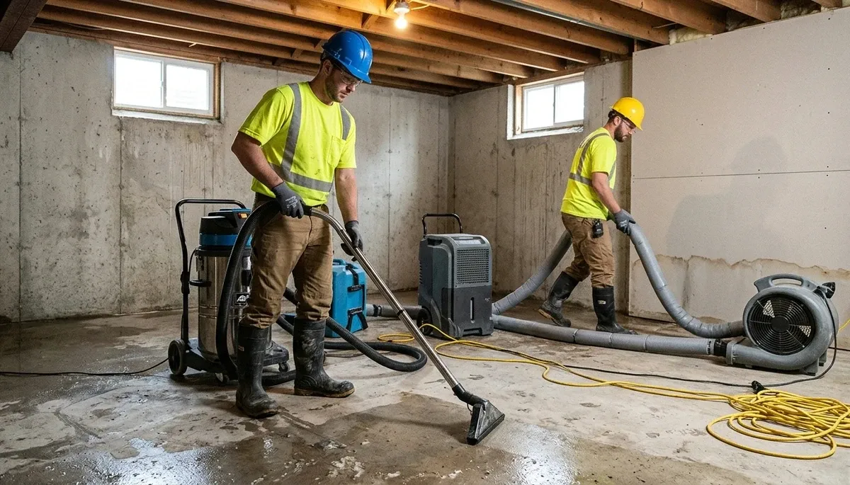 Basement Flood Cleanup Image 2