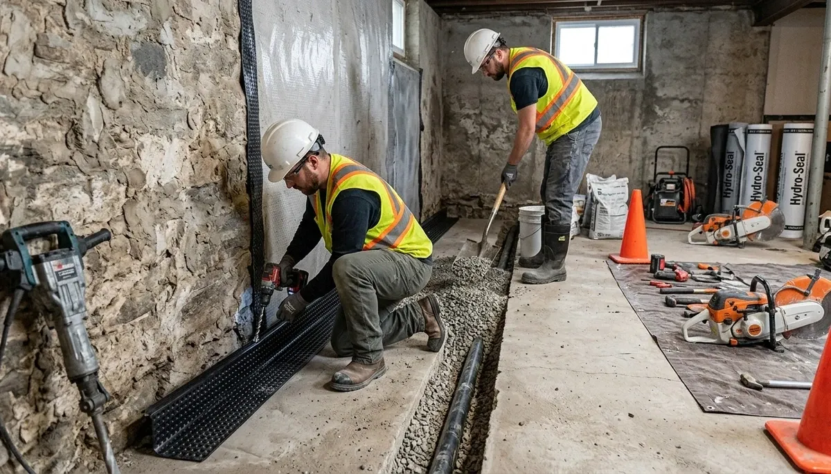 Basement Waterproofing Image 3