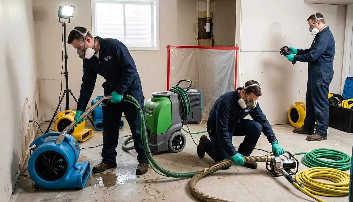 Burst Pipe Cleanup Image 1