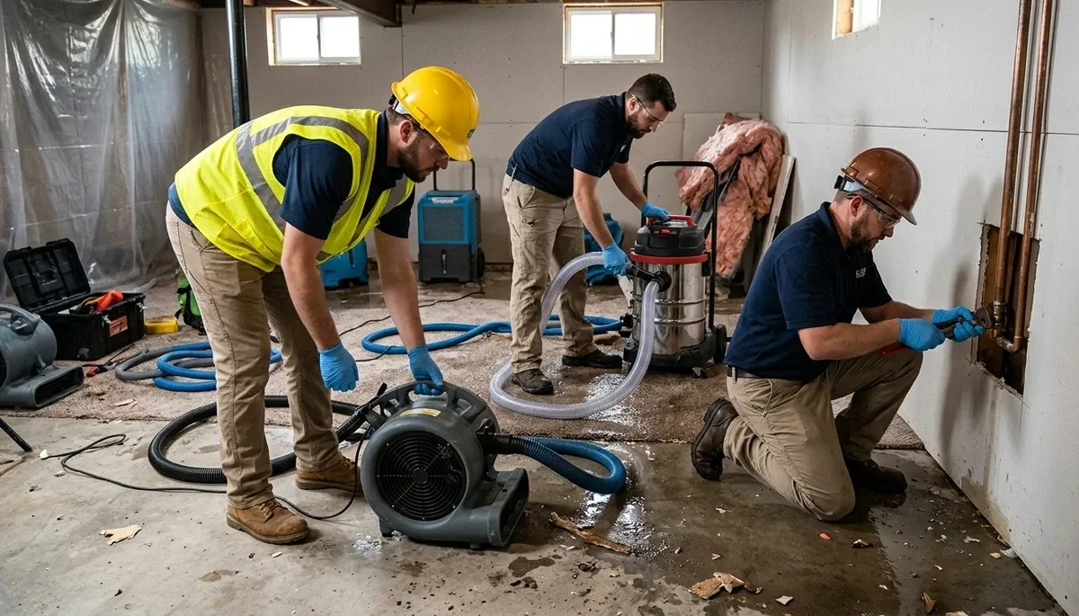 Burst Pipe Cleanup Image 2