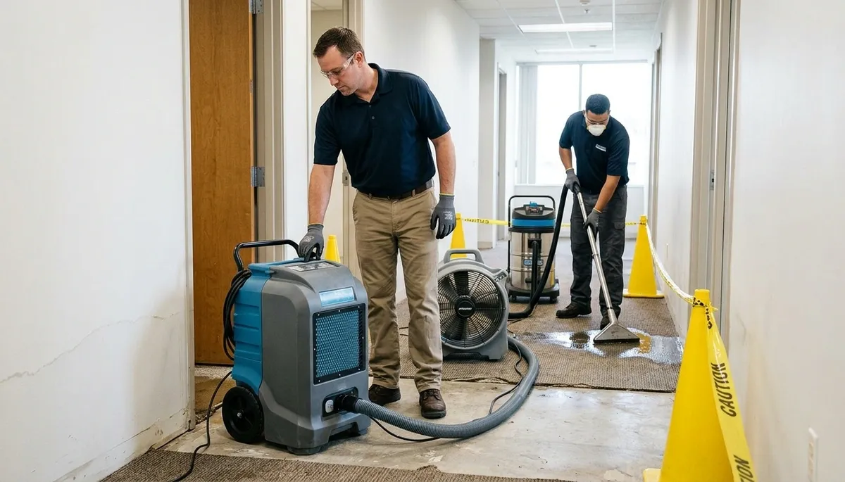 Commercial Water Damage Restoration Image 1