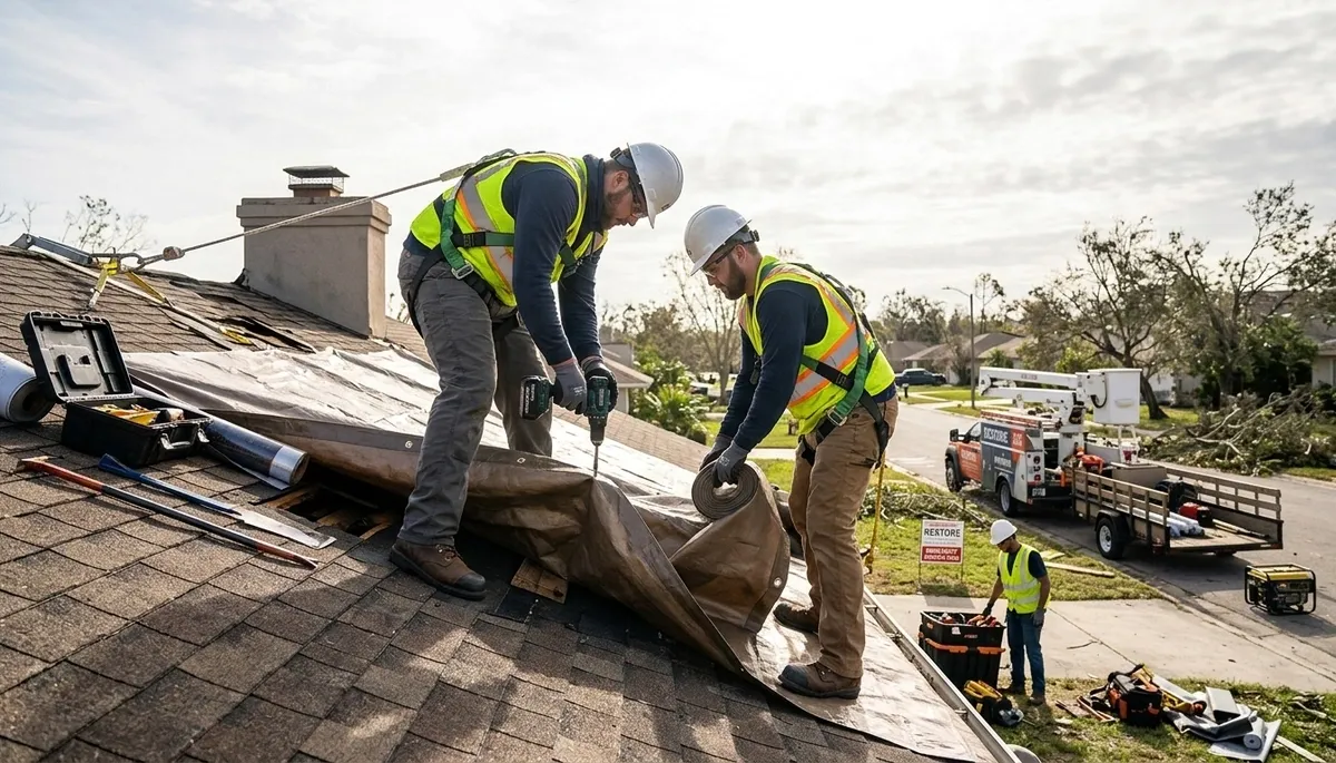 Storm Damage Restoration Image 1